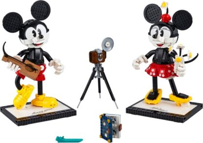 LEGO Disney 43179 - Personajes Construibles: Mickey Mouse y Minnie Mouse