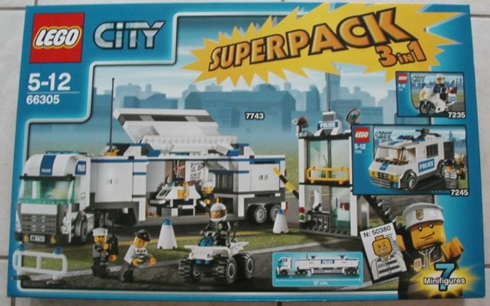 hierro escaldadura Sumergir LEGO® City 66305 | Paraíso de los Bloques