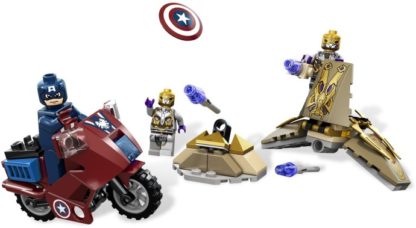 LEGO Marvel 6865 - Moto del Capitán América