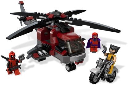 LEGO Marvel 6866 - El Ataque Sorpresa de Lobezno en su Chopper