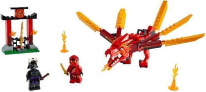LEGO Ninjago 71701 - Juguete de Dragón para niños de 4 años