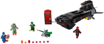 LEGO Marvel 76048 - Ataque en el submarino de Cráneo de Hierro