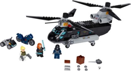 LEGO Viuda Negra 76162 - Persecución en Helicóptero