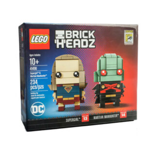 LEGO BrickHeadz 41496 - Supergirl y Martian Manhunter