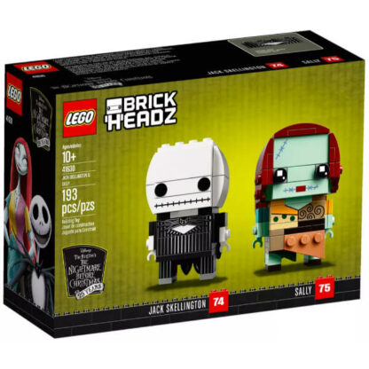 LEGO BrickHeadz 41630 - Jack Skeleton y Sally