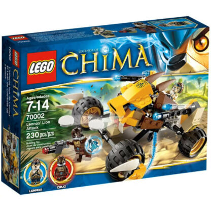 LEGO Chima 70002 - El León de Combate de Lennox