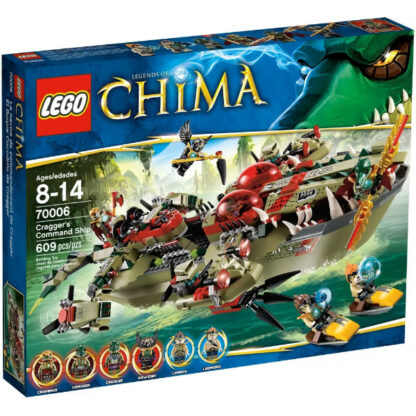 LEGO Chima 70006 - El Buque Cocodrilo de Cragger