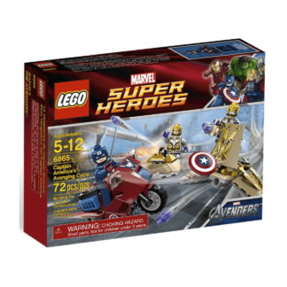 LEGO Marvel 6865 - Moto del Capitán América