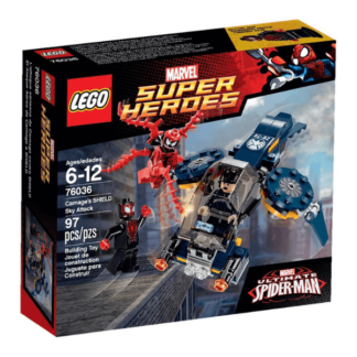 LEGO Spiderman 76036 - El Ataque Aéreo de Matanza a SHIELD