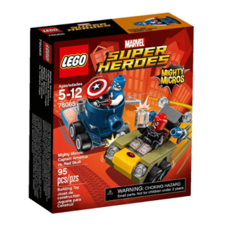 LEGO Mavel 76065 - Mighty Micros: Capitán América vs. Cráneo Rojo