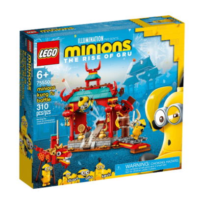 LEGO Minions 75550 - Duelo de Kung-fu de los Minions (6+)