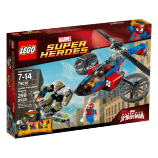 LEGO Spiderman 76016 - Rescate en el Helicóptero Araña (con una figura de Luke Cake)