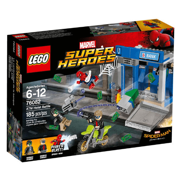 Llamarada elección nadar LEGO® Spiderman 76082 – Atraco al Cajero Automático | Paraíso de los Bloques