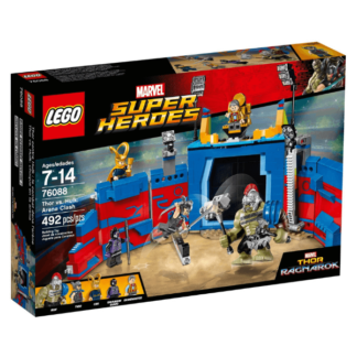 LEGO Thor Ragnarok 76088 - Thor vs. Hulk: choque en la arena