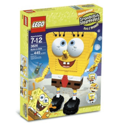 LEGO Bob Esponja para Construir 3826