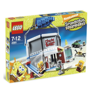 LEGO Bob Esponja 4981 - El Cubo de Cebo