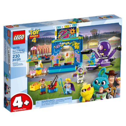 Caja LEGO para niños de 4 años - 10770 - Buzz y Woody: Locos por la Feria