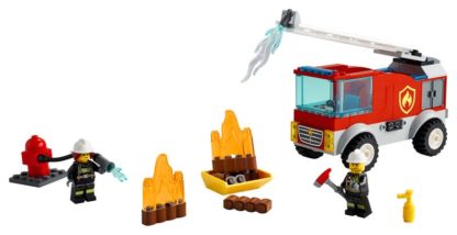 LEGO City Bomberos 60280 - Camión de Bomberos con Escalera