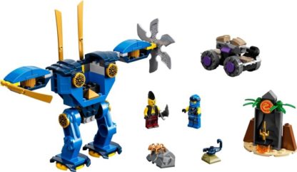 LEGO Ninjago para niños de 4 años - El Robot Eléctrico de Jay - 71740