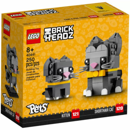 LEGO BrickHeadz 40441 - Gatos de Pelo Corto