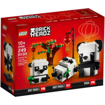 LEGO BrickHeadz 40466 - Pandas del Ano Nuevo