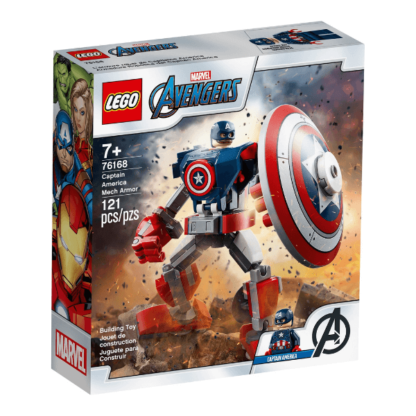 LEGO Marvel 76168 - Armadura Robótica del Capitán América