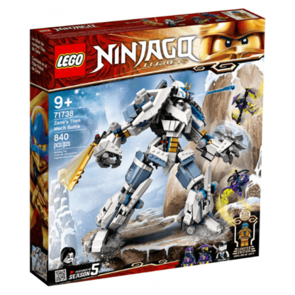 LEGO Ninjago 71738 - Combate en el Titán Robot de Zane
