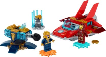LEGO Marvel para niños de 4 años - Iron Man vs. Thanos