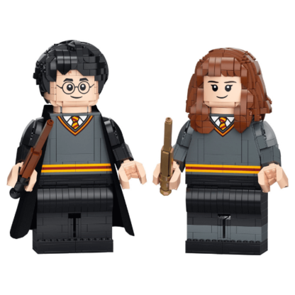 LEGO Harry Potter 76393 - Figuras Gigantes de Harry Potter y Hermione Granger