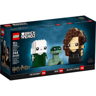 LEGO BrickHeadz Harry Potter 40496 - Voldemort, Nagini y Bellatrix Lestrange