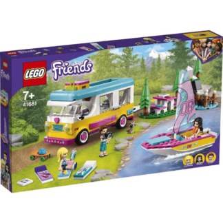 LEGO Friends 41681 - Bosque: Autocaravana y Barco de Vela