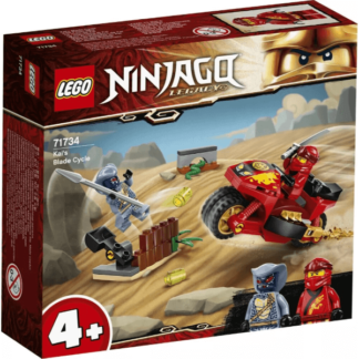 LEGO Ninjago para niños de 4 años - Moto Acuchilladora de Kai