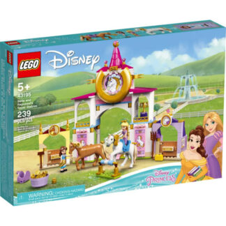 LEGO Princesas Disney 43195 - Disney™ Establos Reales de Bella y Rapunzel