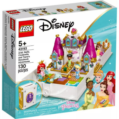 LEGO Princesas Disney 43193 - Cuentos e Historias: Ariel, Bella, Cenicienta y Tiana